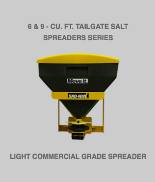 6 & 9 – cu. ft. Tailgate Salt Spreaders Series